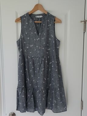 NWOT CARVE DESIGNS nellie linen dress
